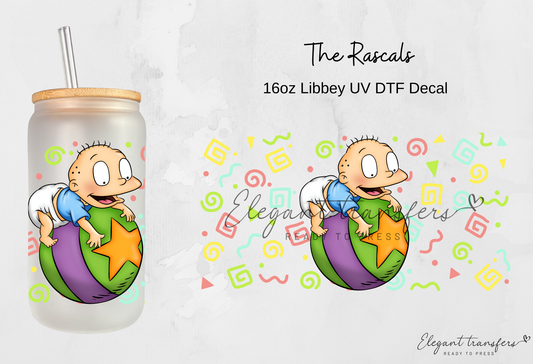 The Rascals Wrap [UV DTF - 16oz Libbey Glass Can] | Ready to Apply | Physical Product | Transfer