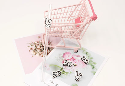 Bad Bunny Collection Straw toppers