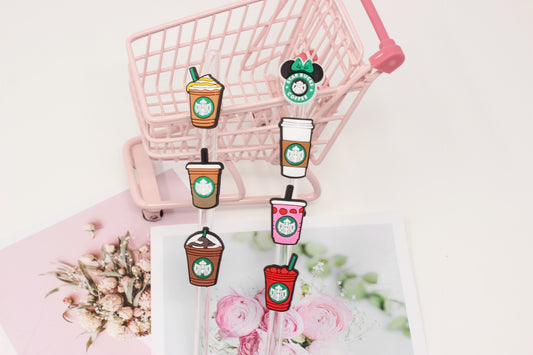 Starbucks Coffee Collection Straw toppers