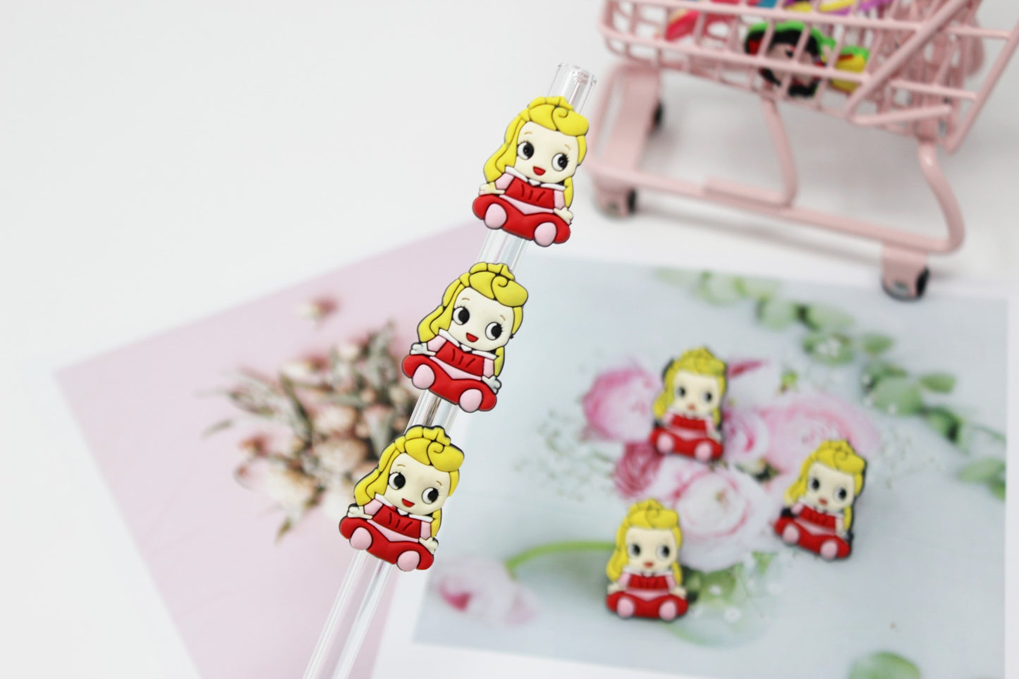 Princesses Collection Straw toppers