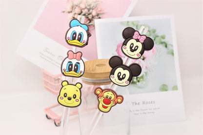 Bubbly Mouse and Friends Collection Straw toppers