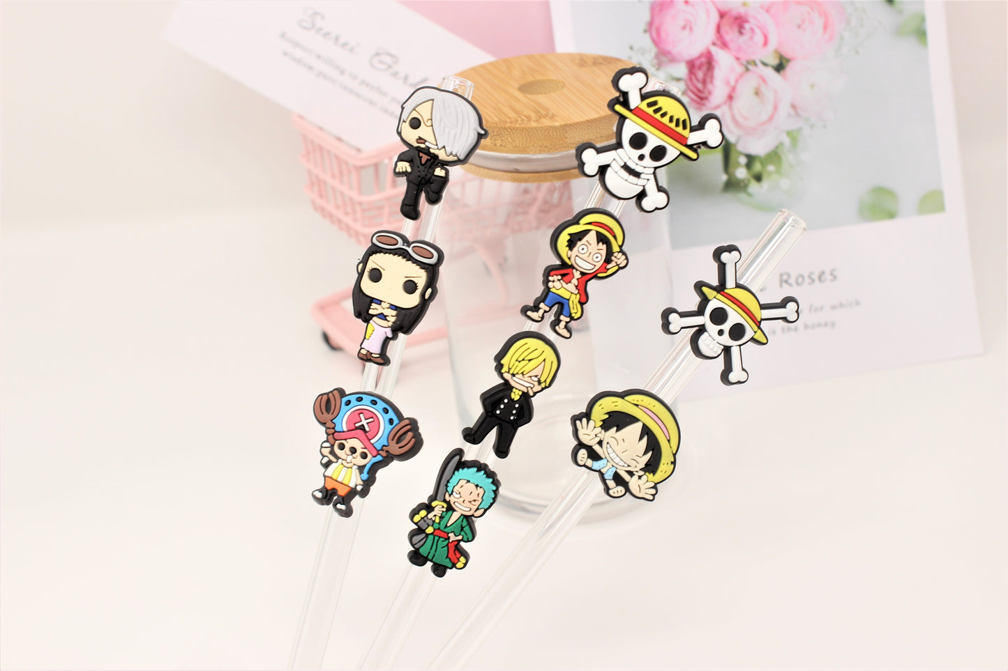 One Piece Collection Straw toppers