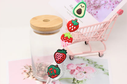 Fruits Collection Straw toppers