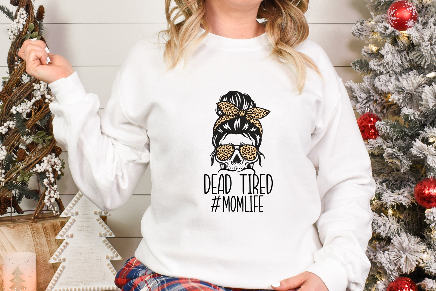 Dead Tired #momlife [DTF] | Ready to Apply | This is a Physical Product | Transfer |